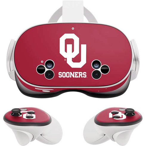University of Oklahoma Sooners Red Meta Quest 3S Skin