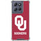 University of Oklahoma Sooners Red Moto G Power 5G (2025) Clear Case