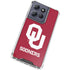 University of Oklahoma Sooners Red Moto G Power 5G (2025) Clear Case