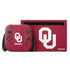 University of Oklahoma Sooners Red Nintendo Switch 2 (2025) with Joy-Con Skin