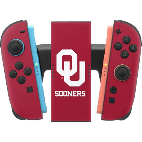 University of Oklahoma Sooners Red Nintendo Switch 2 (2025) Joy-Con Controller Skin
