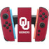 University of Oklahoma Sooners Red Nintendo Switch 2 (2025) Joy-Con Controller Skin