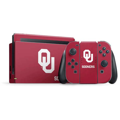 University of Oklahoma Sooners Red Nintendo Skins