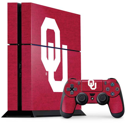 University of Oklahoma Sooners Red PlayStation PS4 Skins