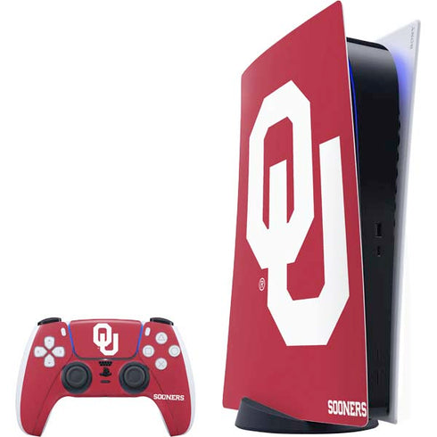University of Oklahoma Sooners Red PlayStation PS5 Skins