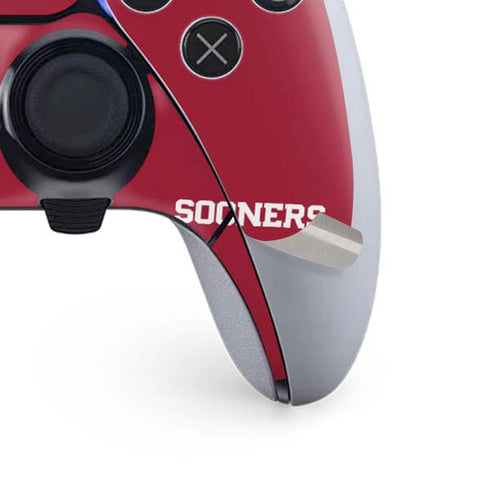 University of Oklahoma Sooners Red PS5 DualSense Edge Pro Controller Skin