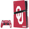 University of Oklahoma Sooners Red PS5 Pro Disk Bundle Skin