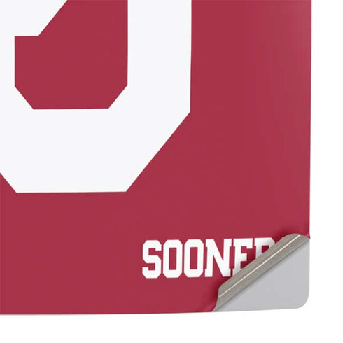 University of Oklahoma Sooners Red PS5 Slim Digital Edition Console Skin