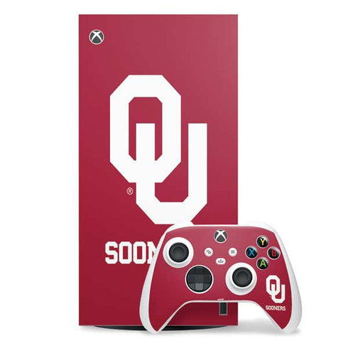 University of Oklahoma Sooners Red Xbox Series X Skins