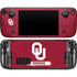 University of Oklahoma Sooners Steam Deck Handheld Gaming Computer OLED Skin