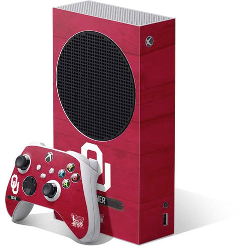 University of Oklahoma Sooners Xbox Series S Skins