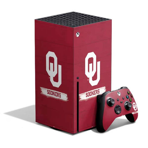 University of Oklahoma Sooners Xbox Series X Bundle Skin
