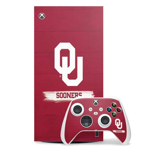 University of Oklahoma Sooners Xbox Series X Skins