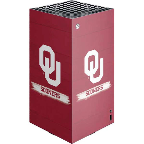 University of Oklahoma Sooners XBox Series X Digital Edition Console Skin
