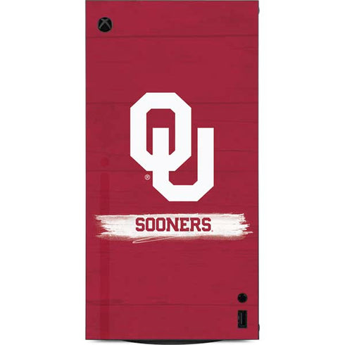 University of Oklahoma Sooners XBox Series X Digital Edition Console Skin