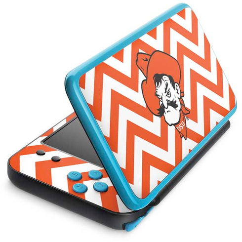 Oklahoma State University Chevron Print Nintendo Skins