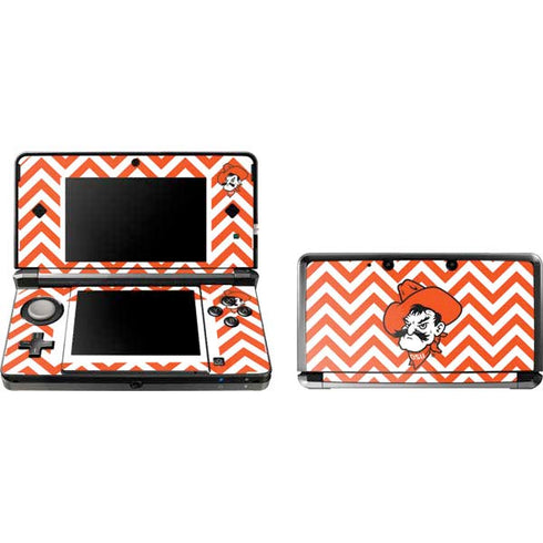 Oklahoma State University Chevron Print Nintendo Skins