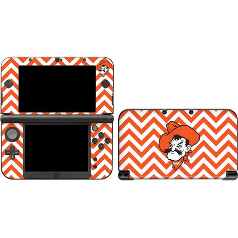 Oklahoma State University Chevron Print Nintendo Skins