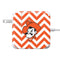 Oklahoma State University Chevron Print 85W Power Adapter (15 and 17 inch MacBook Pro Charger) Skin