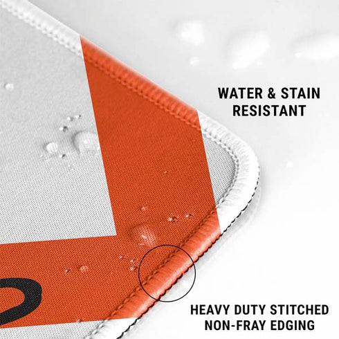 Oklahoma State University Chevron Print Gaming Mouse Pad