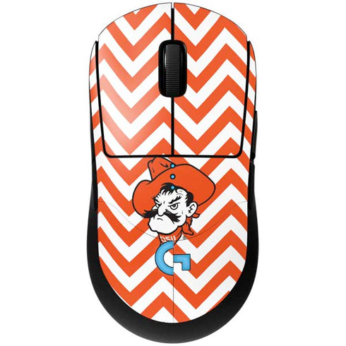 Oklahoma State University Chevron Print G Pro Wireless Gaming Mouse Skin