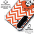 Oklahoma State University Chevron Print Galaxy A36 5G Clear Case