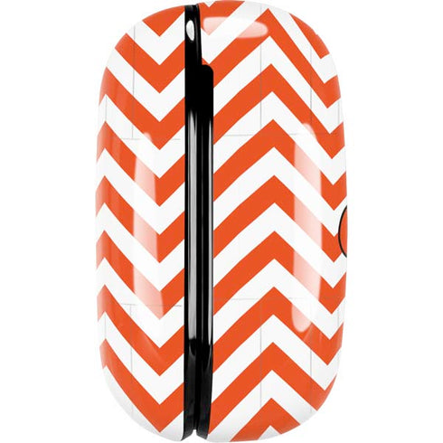 Oklahoma State University Chevron Print Galaxy Buds Live Skin