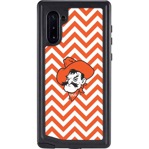 Oklahoma State University Chevron Print Galaxy Cases