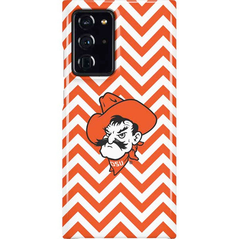 Oklahoma State University Chevron Print Galaxy Cases
