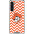 Oklahoma State University Chevron Print Galaxy S24 FE Clear Case