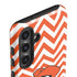 Oklahoma State University Chevron Print Galaxy S25 Impact Case