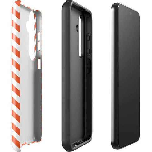 Oklahoma State University Chevron Print Galaxy S25 Impact Case