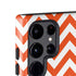 Oklahoma State University Chevron Print Galaxy S25 Ultra Impact Case