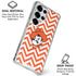 Oklahoma State University Chevron Print Galaxy S25 Ultra Clear Case