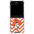 Oklahoma State University Chevron Print Galaxy Z Flip6 Clear Case