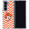 Oklahoma State University Chevron Print Galaxy Z Fold5 5G Clear Case