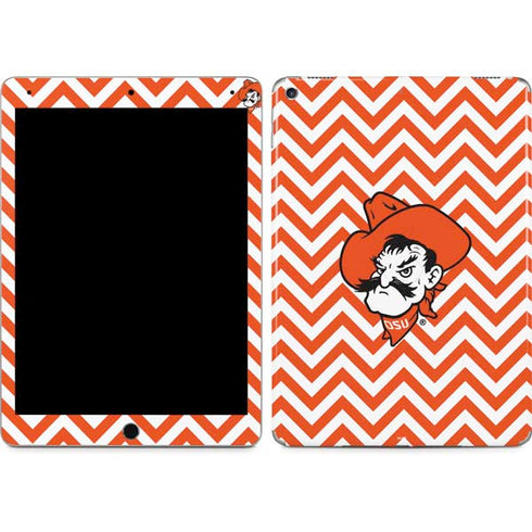 Oklahoma State University Chevron Print iPad Skins