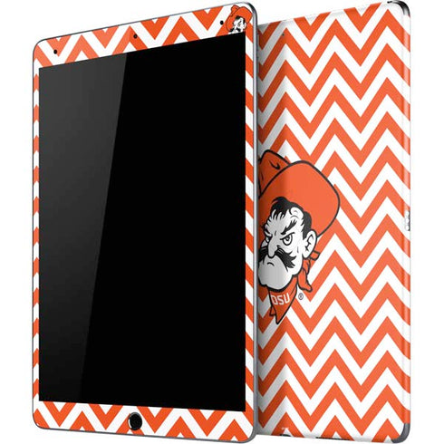 Oklahoma State University Chevron Print iPad Skins