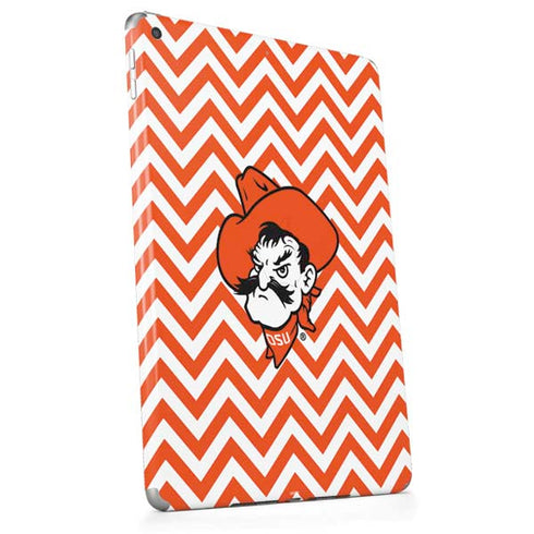 Oklahoma State University Chevron Print Apple iPad Skin