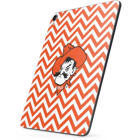 Oklahoma State University Chevron Print Apple iPad Pro Skin