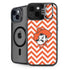 Oklahoma State University Chevron Print iPhone 15 Plus Kickstand Case