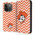 Oklahoma State University Chevron Print iPhone 15 Pro Folio Case