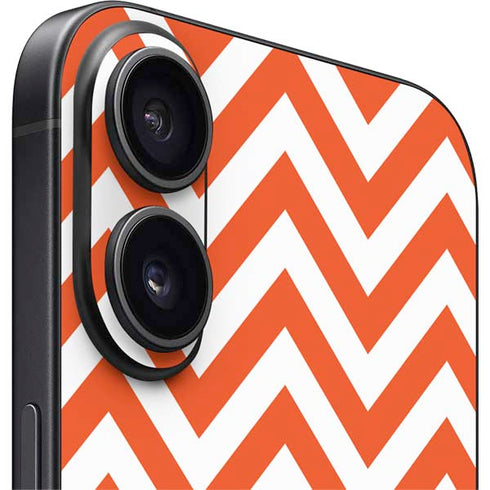 Oklahoma State University Chevron Print iPhone 16 Skin