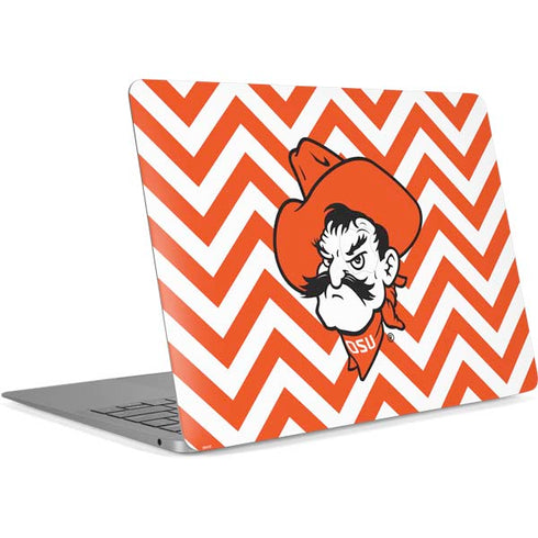Oklahoma State University Chevron Print Apple MacBook Air Skin