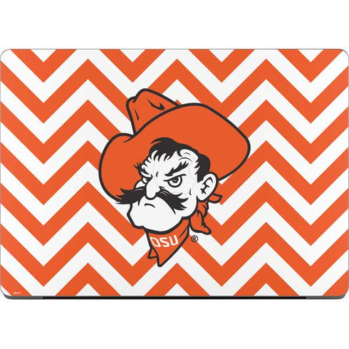 Oklahoma State University Chevron Print Apple MacBook Pro 14-inch Skin