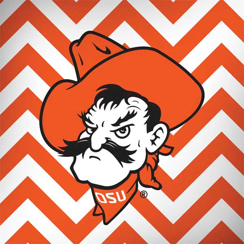 Oklahoma State University Chevron Print MacBook Skins