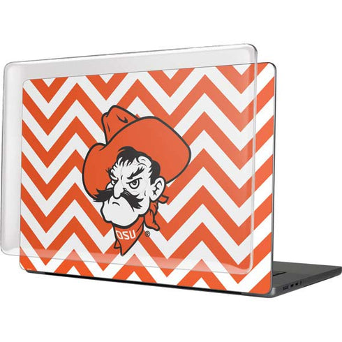 Oklahoma State University Chevron Print MacBook Cases