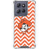 Oklahoma State University Chevron Print Moto G 5G (2025) Clear Case