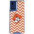 Oklahoma State University Chevron Print Moto G 5G (2024) Clear Case