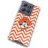 Oklahoma State University Chevron Print Moto G Stylus 5G (2025) Clear Case